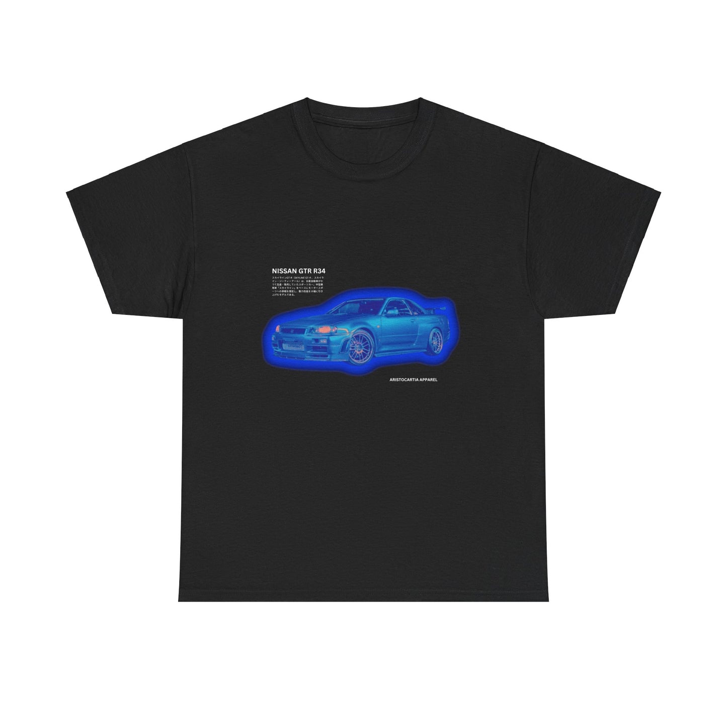 JDM- Nissan GTR34 Aura Graphic Shirt